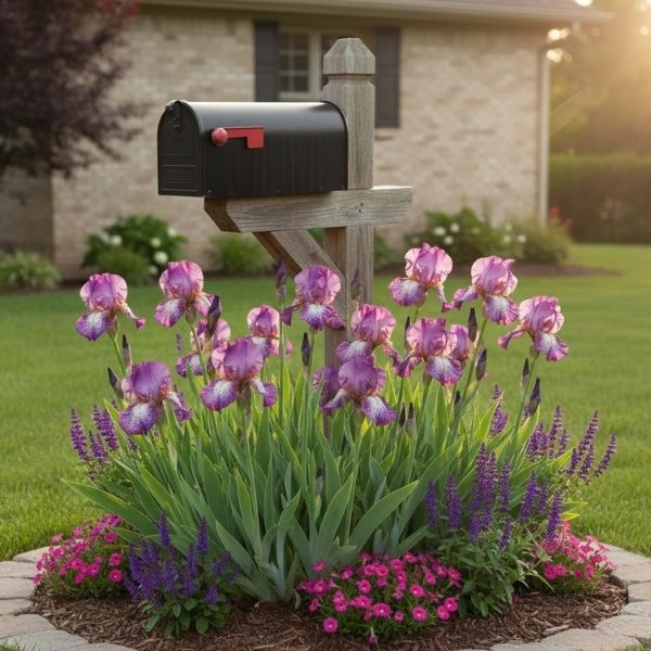 Wine Festival Bearded Iris - Image 2